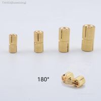 ❖♝❖ Copper Barrel Hinges Cylindrical Hidden Cabinet Concealed Invisible Brass Hinges Mount For Furniture Hardware