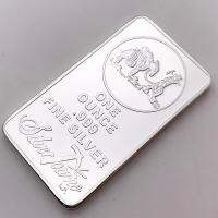 1ออนซ์999 Fine Silver Bullion Bar American Decortor US Union Metal Coin Collectible Value