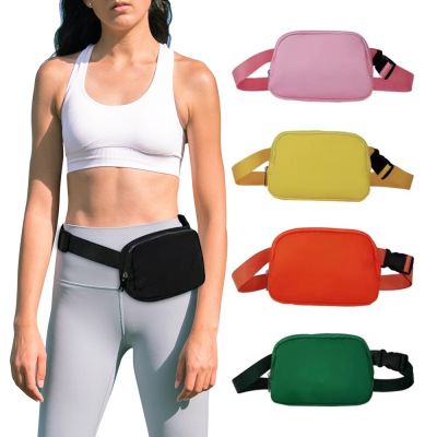 2023 Women Waist Bag Zipper Fanny Pack Chest Bag Outdoor Sports Crossbody Shoulder Bag Casual Travel Belt Bag Pocket Money Pouch Running Belt