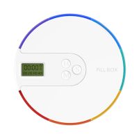 7 Grid  Pill Box Alarm DIY Digital Organizer Medicine Timing Reminder Case Medicine  First Aid Storage