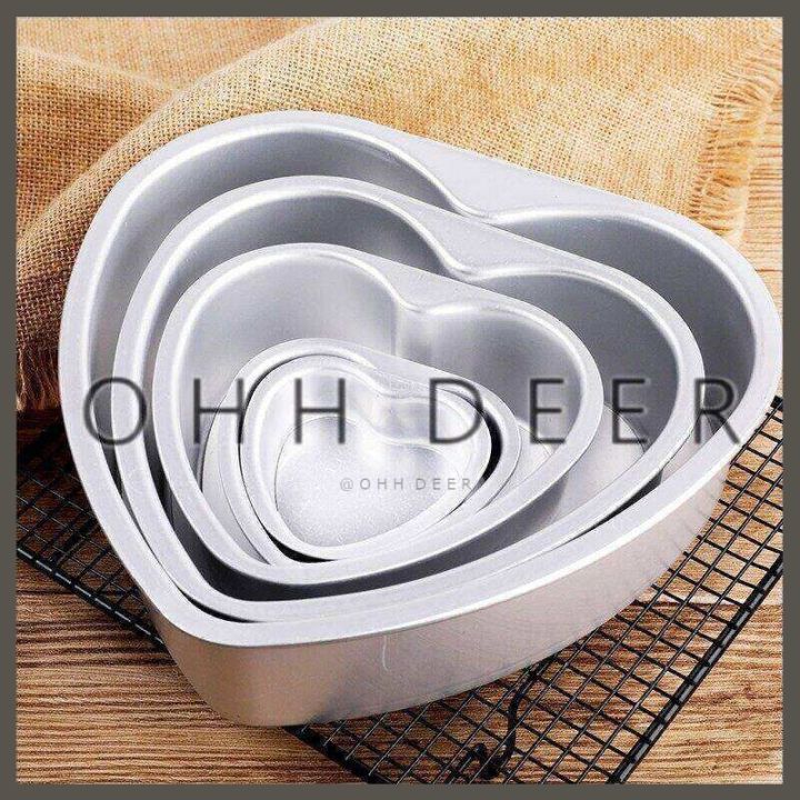 Heart-shaped chiffon cake mold baking pan
