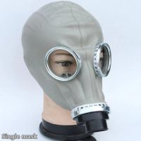 Single mask 2 In 1 Chemical Gas Mask Respirator Classic Style Rubber Material Full Face Protection Industrial Spray Paint Respirator