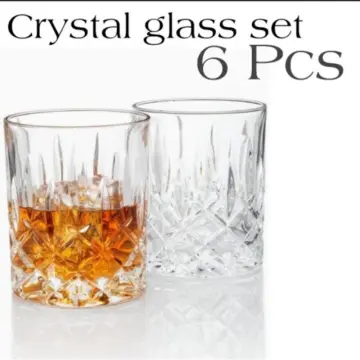 6pc Crystal Glass Set (217ml)