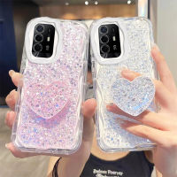 เคสสำหรับ OPPO Reno5 Z เคสแฟชั่นผู้หญิงสวยๆประดับเลื่อมแวววาวท้องฟ้าเต็มไปด้วยดวงดาวด้วยความรักเคสนิ่มเคสมือถือกันกระแทกปกป้องด้านหลัง