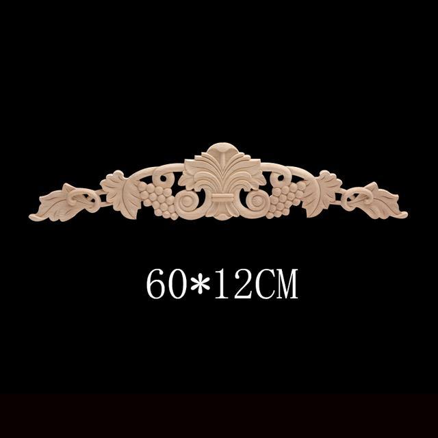 antique-ornamental-european-long-floral-large-wooden-furniture-doors-cabinet-wood-applique-onlay-wood-decal-wood-figurines-new