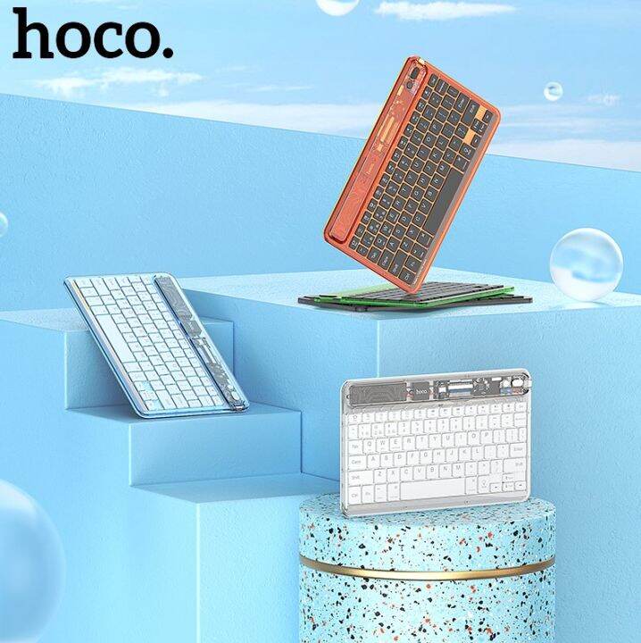 HOCO S55 100 Original Authentic Transparent keyboard wireless BT