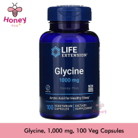 Life Extension, Glycine, 1,000 mg, 100 Vegetarian Capsules