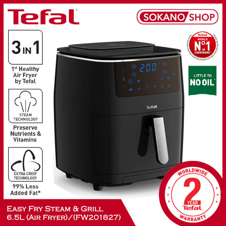 Tefal Easy Fry Grill and Steam XXL 3-in-1 Air Fryer FW2018