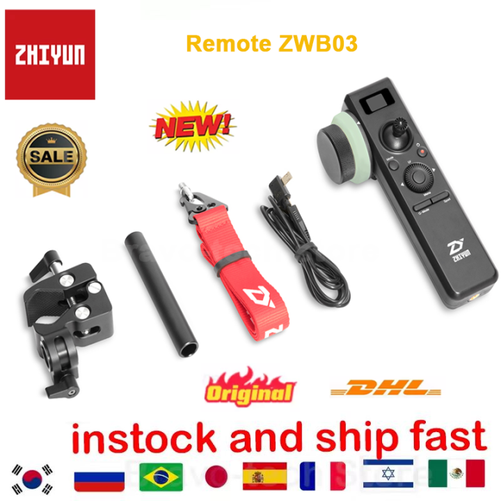 ZHIYUN Remote Control with Follow Focus for Crane 2 camera gimbal