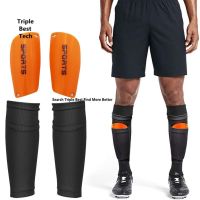 1 Set 4 Pcs Soccer Football Shin Guard Teens Socks Pads Professional Shields Legging Shinguards Sleeves Protective Gear