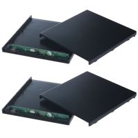 2X Laptop USB to IDE CD DVD RW ROM External Case Enclosue