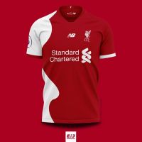 New 2023 Liverpool Jersey 2223 Fans Have Released the Concept of a Third Home And Departure, Setting Mens And Womens Football Jerseys As Short Sleep Football Round Neck T-shirt (free Custom Name&amp;) fashion T-shirt