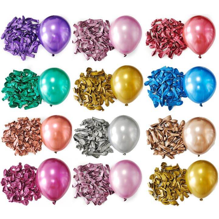 hotx-dt-10inch-10-30-50-pcs-gold-wedding-happy-birthday-metallic-ballon-decoration