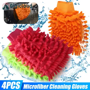 Wash Mitts For Car Washing Creative Absorbent Cleaning Gloves