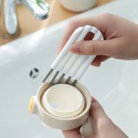 【CW】 Cleaning Brushes New Multifunctional Cup Cover Groove Household Soft Tools