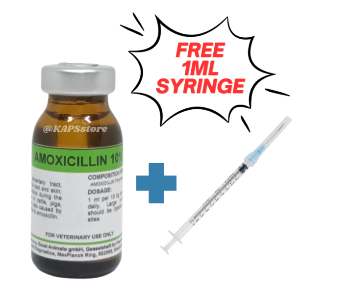 AMOXICILLIN 10 10ML Plus 1ml Syringe Infection Alimentary Tract   4e94d5a5e9b67060344410c0f31aa207  720x720q80 