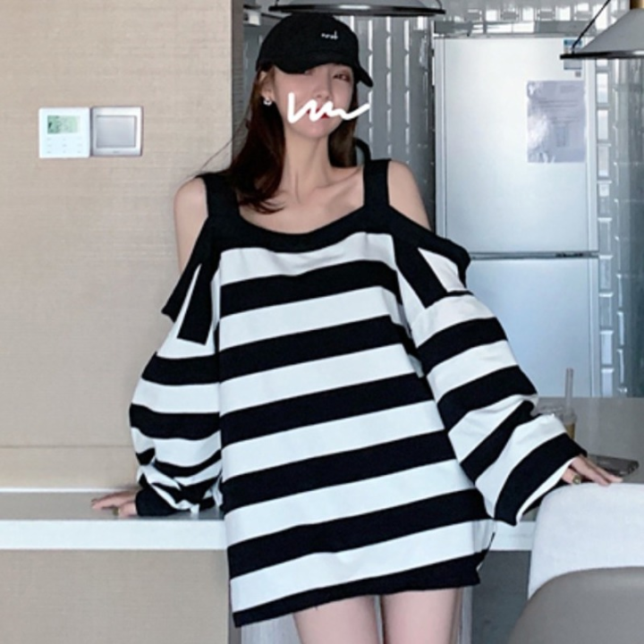 qweek-striped-sweatshirt-women-harajuku-gothic-hoodie-clothes-cotton-korean-long-sleeve-off-shoulder-kawaii-tops-oversize-kpop