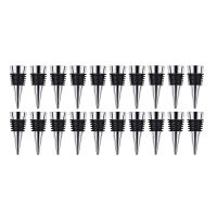 20Pcs Metal Wine and Beverage Bottles Stoppers Wine Bottles Corks Tapered Storage Crafts Art DIY