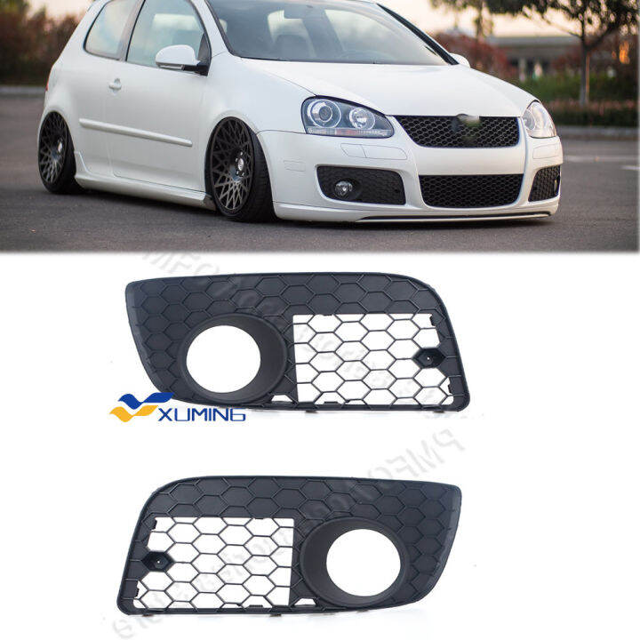 Xuming Front Bumper Fog Light Grille Honeycomb Hex Mesh Fog Lamp Open ...