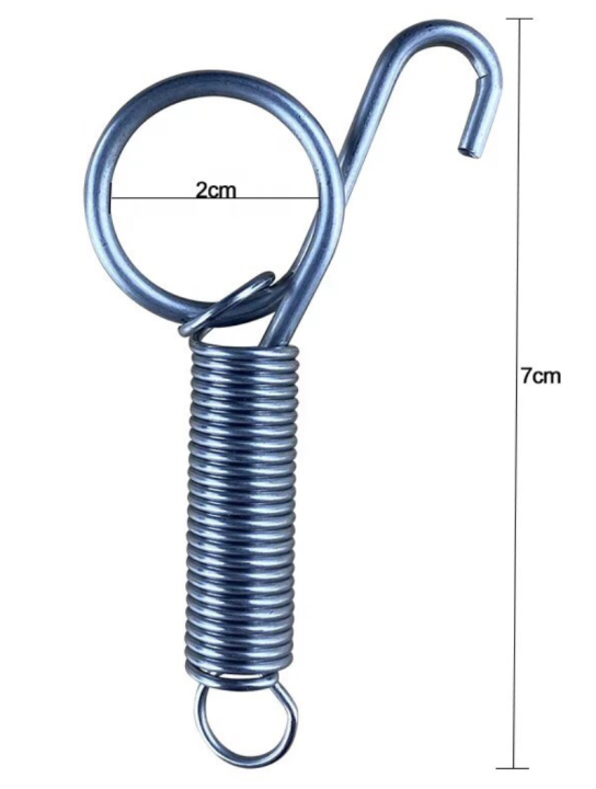 Spring Lock 50 pieces 7CM QUALITY SPRING LOCKS GALVANIZED 7cm SPRING