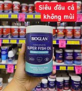 Đủ bill dầu cá Bioglan super fish oil 2000mg