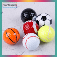 wenfengzhi ลูกกอล์ฟอุปกรณ์ฟุตบอลบาสเกตบอล tabletennis baseball 6ชิ้น/เซ็ต