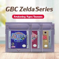 【YF】 Zelda GBC Card 16 Bit Video Game Cartridge Console for Gameboy Awakening Oracle of Seasons Classic English Version