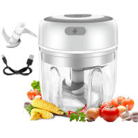 Mini USB Rechargeable Crusher Smart Electric Vegetable Chopper Food Masher Garlic Grinder Chopper Meat For Kitchen Accessories