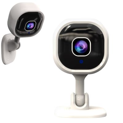 ZZOOI 1080P With Motion Detection Google Security Camera Cloud Service Wireless Video Playback 2 Way Audio Alert Rotate Base Compact