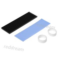 Pure Aluminum Cooling Heatsink Thermal Pad For N80 NVME M.2 NGFF 2280 PCI-E SSD