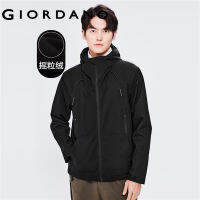Giordano Men เสื้อ jacket หนา มีหมวกคลุมและกระเป๋าล้วงสไตล์ workwear Free Shipping 01070720