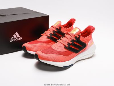 รองเท้าAdidas Ultra Boost 21 SIZE.36-45 *ส้มดำ* รองเท้าวิ่ง รองเท้าวิ่งมาราธอน รองเท้ากีฬา รองเท้าผู้ชาย-หญิง น้ำหนักเบา ใส่สบาย ระบายอากาศได้ดี (มีเก็บปลายทาง) [01]