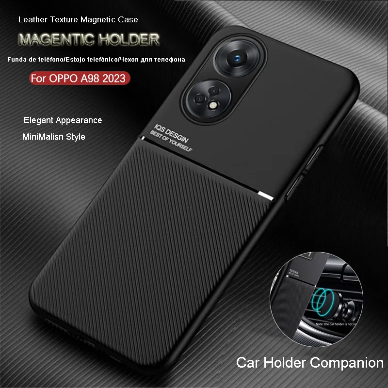 Cool Funda Flip Cover Oppo A98 5G Negro