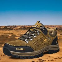 ◑ Leather Mountain Sports Shoes Best Trail Hiking Shoes Mens - Suede Leather Men - Aliexpress