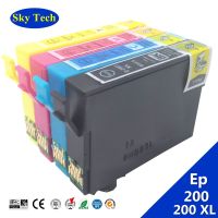 【▨】 KN Group Sky สำหรับ Epson 200 200XL T2001เข้ากันได้สำหรับ XP-100 XP-200 XP-310 XP-400 XP-410 WF-2510 WF-2520 WF-2540 WF-2530