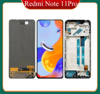 6.67 ของแท้สำหรับ Xiaomi Redmi Note 11 Pro 5G จอแสดงผล LCD แผงหน้าจอทัชสกรีนแผงหน้าจอสัมผัสสำหรับหน้าจอ Redmi Note 11 Pro