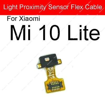 ขั้วต่อเซนเซอร์พร็อกซิมิตีไฟระยะห่าง Xiaomi Mi 8สายเคเบิ้ลยืดหยุ่นสำหรับ9 9T 10 Lite Pro 10T CC9 CC9e 9 SE สำหรับ Mi Note 10 A3