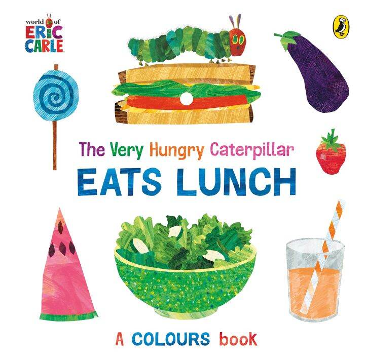 หนังสืออังกฤษใหม่ The Very Hungry Caterpillar Eats Dinner : A Shapes ...