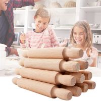 ❧❆❇ Mini Wooden Rolling Pins Solid Natural Wood Rolling Pin Fondant Dough Roller Kitchen Cooking Baking Tools Accessories Crafts