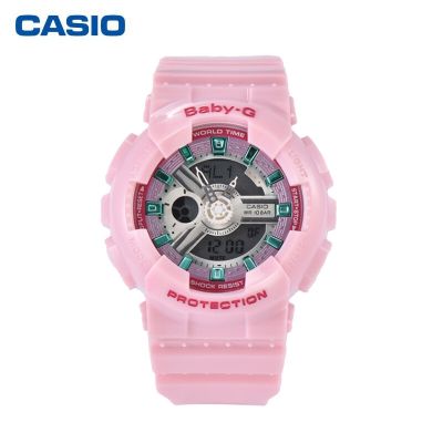 Casio Baby-G นาฬิกาข้อมือผู้หญิง สายเรซิ่น รุ่น BA-110CP-4A