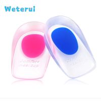 Upgraded Shock Absorption Silicone Gel Heel Cushion Pad Insoles Cups for Bone Spurs Pain Relief Plantar Fasciitis Inserts Shoes Accessories