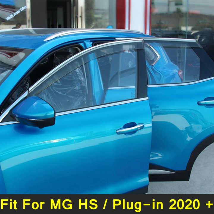 Laus ภายนอกหน้าต่าง Visor Vent Fit สำหรับ MG Hs PlugIn 2020 2021 2022