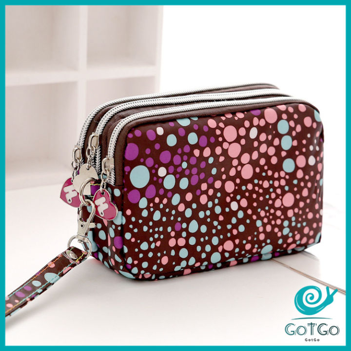 gotgo-กระเป๋าใส่เหรียญ-กระเป๋าใส่มือถือ-กระเป๋าผ้ายีนส์-เคสกุญแจ-กระเป๋าแฟชั่น-กระเป๋าถือ-กระเป๋าคลัช-ladies-bag-สปอตสินค้า