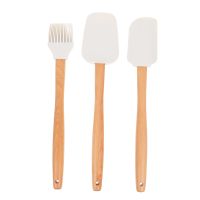 Spatula Silicone Brush Spatulas Baking Pastry Kitchen Scraper Cooking Basting Scrapers Utensil Cake Butter Stick Non Grill Spoon