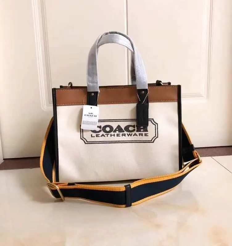 COACH®  Field Tote 30 With Coach Badge