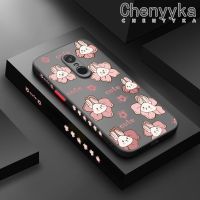 เคส Chenyyyka สำหรับ Xiaomi Redmi โน๊ต4 Note 4x Note 4 Pro เคสแฟชั่นกระต่ายน่ารักบางกรอบแข็งกันแรงกระแทกนิ่มลายขอบซิลิโคนเคสโทรศัพท์คลุมทั้งหมดป้องกันเลนส์กล้อง