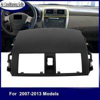 1Set Central Dashboard Air Conditioning Outlet Panel+Trim Strip for 2007-2013 A/C Trim Cover