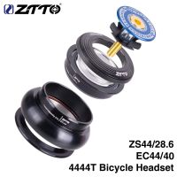 ZTTO Bicycle Headset 4444T MTB 44mm ZS44 EC44 CNC 1 18"-1 12" Straight Tube Frame to Tapered Tube Fork 1.5 Adapter Headset