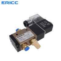 3 Way Port 2 Position 3V210-08 DC12V 24V AC220V Pneumatic Air Solenoid Valve Electric Control Gas Magnetic Valve