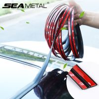 27Mm Car Roof Rubber Seal Strips Auto Seal Protector Stickers Noise Insulation Window Edge Windshield Roof Rubber Sealing Strip